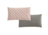 Gan Silai Rose Pillow - Light Grey