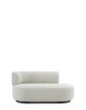 K-Waiting Dormeuse Bouclé Lounger White