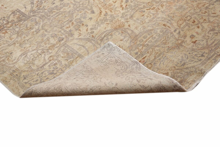 Vintage Iranian Wool Rug Unique 12185 187 x 284