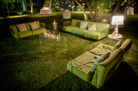 Pop Outdoor Two-Seater Ikon Sofa Biały