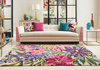 Harlequin Floreale Fuschia rug 44905