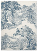 Ted Baker Landscape Toile Light Blue rug 162608