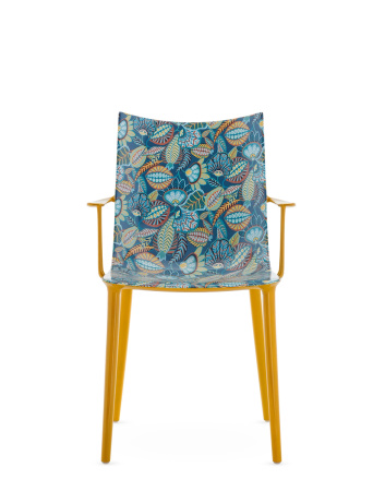 H.H.H. Graphic Impression Chair Mustard Ink-Ochre