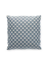 Cushion Outdoor Liberty Obi Check 48x48 cm Pillow Blue