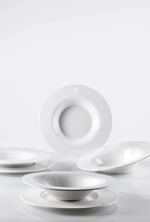 I.D. Ish By D'O Set of Soup Plates (4 pieces) White