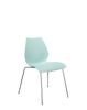 Maui Chair Chrome Light Blue