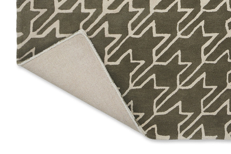 Ted Baker Houndstooth Grey rug 162804