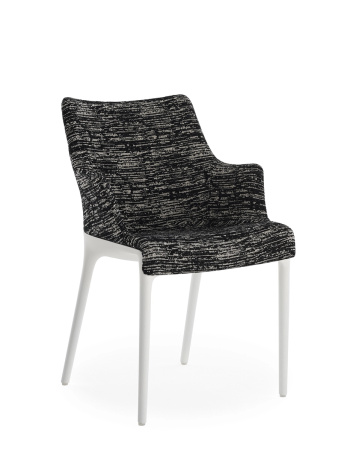 Eleganza Nia Chair White Black