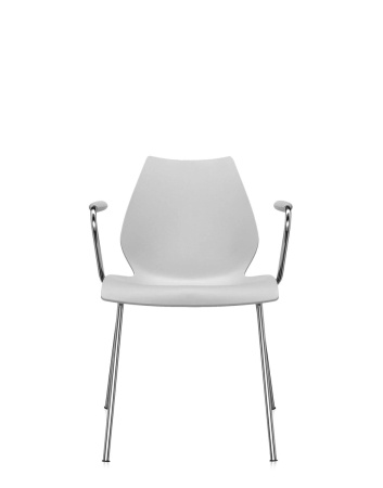 Maui Chair Chrome Light Grey