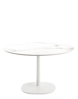 Multiplo Round Ø118 cm Stół Biały Biały