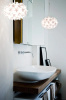 Bloom Hanging Medium Pendant Lamp Transparent