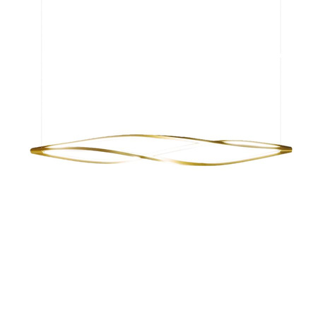 Lampa Wisząca Poziomo Nemo In The Wind 2700 K Złoty