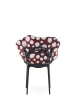 Alice's Flowers Pillow Red Dots