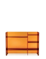 Sound-Rack Amber Bookcase