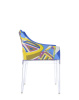 Madame Pucci Transparent New York Chair