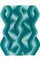Toulemonde Bochart Flow Aqua Carpet