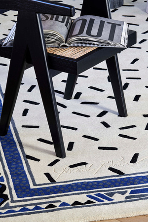 Toulemonde Bochart Trasimene Blanc carpet