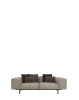 Largo Two-Seater Gubbio Sofa Sandy