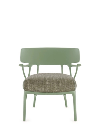 A.I. Lounge Texture Armchair Green Gray