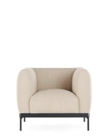 Asia Armchair (Cotone Structure) Fotel Beżowy