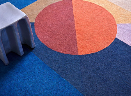 Gan Zoe Kubb Multi rug