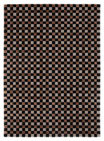 Magda Fornal Flicker Black Grey Brown carpet 5018