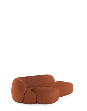 Aaland Sofa (Gorgone) Rdzawy