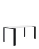  Four Rectangular 158x79 cm Table Black White