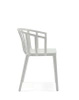 Venice Mat Chair White Matte
