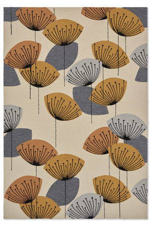 Dywan Sanderson Dandelion Clocks Ochre Silver 445803