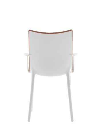 H.H.H. Leather Chair White Leather
