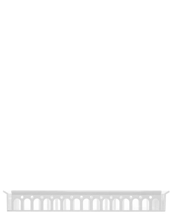 Piazza Tray White