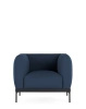 Asia Fotel (Cotone Plain) Niebieski