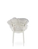 Alice's Flowers Pillow White