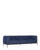 Asia Sofa Three-Seater (Bouclè) Blue