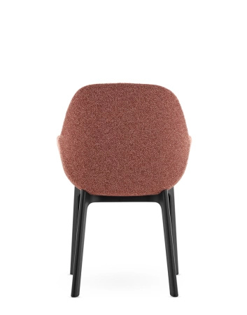 Clap Tissue Shirley Armchair Black Rusty