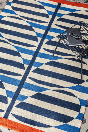 Dywan Orla Kiely Stripy Stem Azure 464308