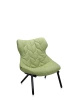 Foliage Trevira Armchair Black Green