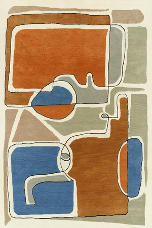 Toulemonde Bochart Bleu Des Yeux Multi Carpet