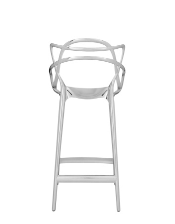 Masters Stool Metal 65 cm Stołek Barowy Chromowany