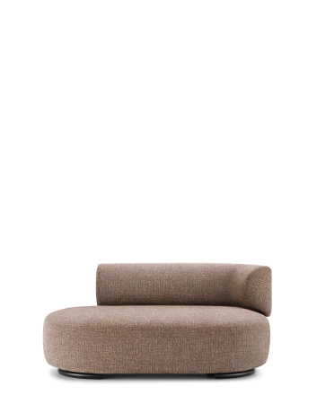 K-Waiting Dormeuse Texture Lounger Brown