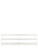Trays 240 cm x 40 cm Regał Biały