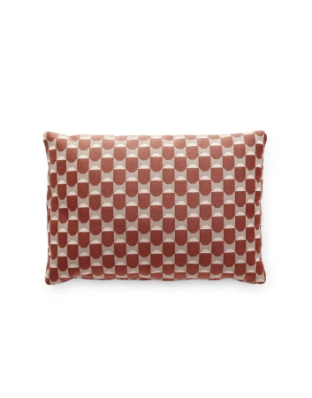 Cushion Outdoor Liberty Obi Check 48x32 cm Cushion Rust