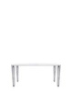 Top Top Glass 160x80 cm Stół Biały
