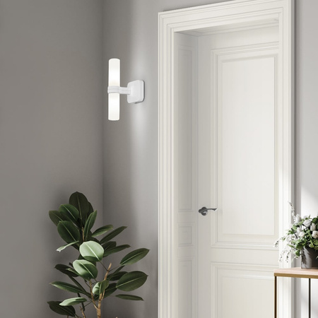 Nemo Crown Applique Wall Lamp White