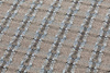 Gan Garden Layers Checks Blue Carpet