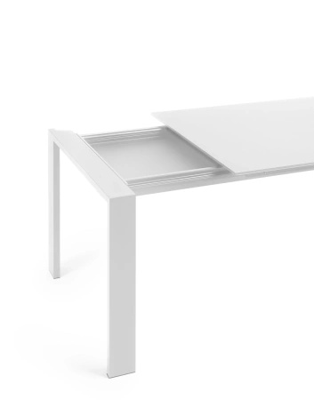 Four Extendable 160-170x90 cm Stół Rozkładany Biały