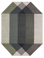 Gan Diamond Green-Grey Outdoor Carpet