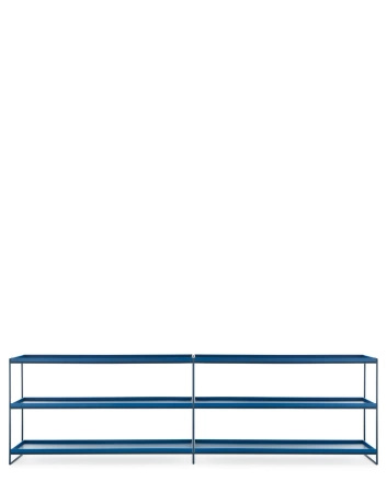 Trays 240 cm x 40 cm Regał Niebieski