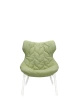 Foliage Trevira Armchair White Green